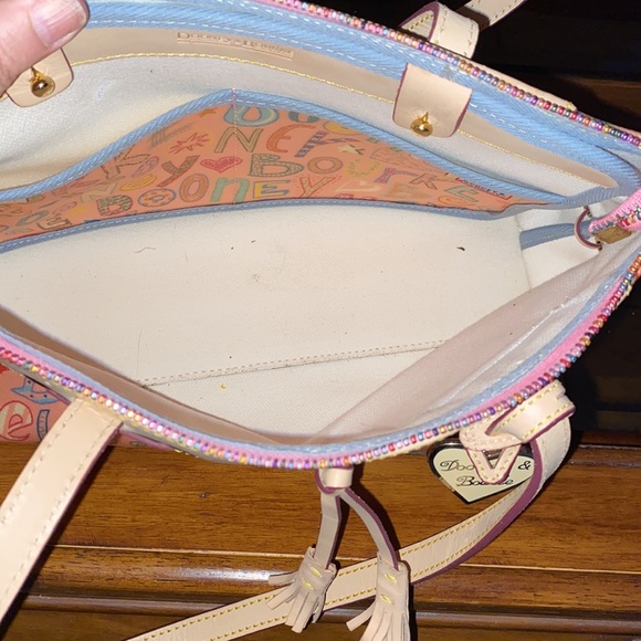 Dooney & Bourke Canvas Shoulder Bag - Picture 3 of 3